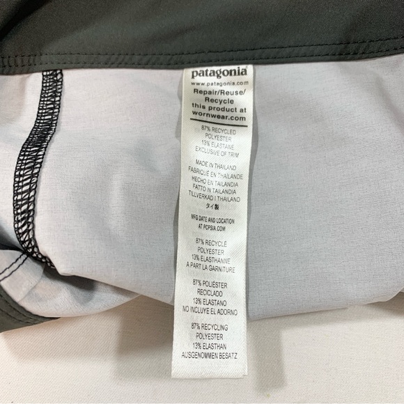 Patagonia Mens 32 Boardshorts Swim Trunks Shorts Hydro Series Striped 7.5 Inseam - Picture 6 of 7